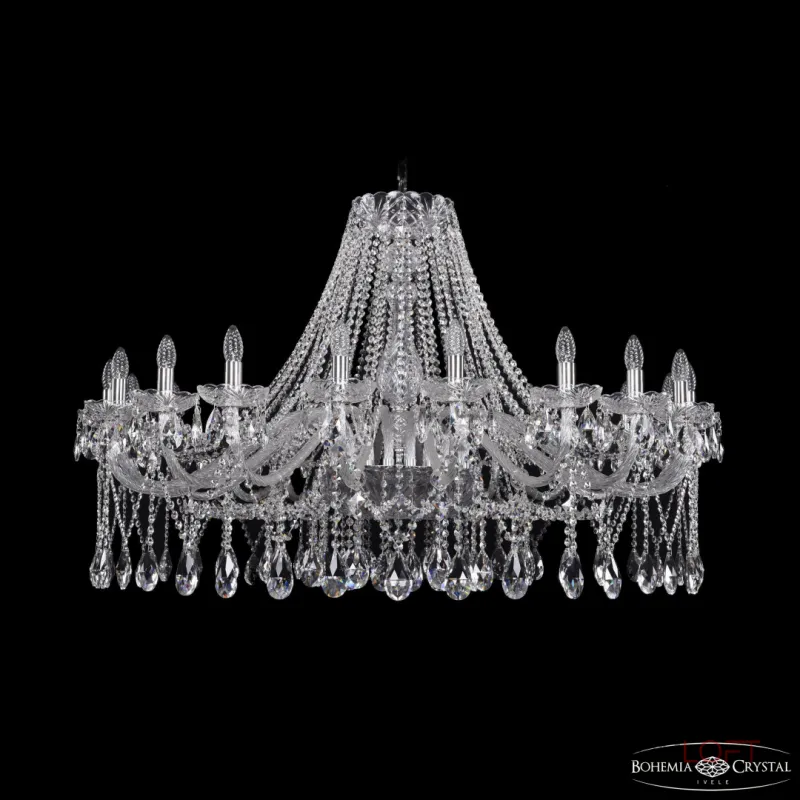 Подвесная люстра Bohemia Ivele Crystal 1413 1413/20/460 Ni