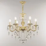 Подвесная люстра Bohemia Ivele Crystal AL7901 AL79101/6/175 B GW от ImperiumLoft