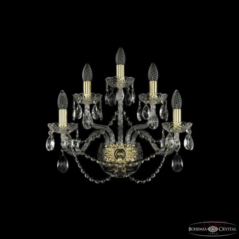 Бра Bohemia Ivele Crystal 1402 1402B/2+2+1/195/XL G от ImperiumLoft Бра Bohemia Ivele Crystal 1402 1402B/2+2+1/195/XL G от ImperiumLoft