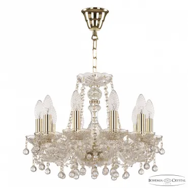Подвесная люстра Bohemia Ivele Crystal 108 108/10/141 G Подвесная люстра Bohemia Ivele Crystal 108 108/10/141 G