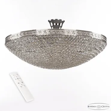 Потолочная люстра Bohemia Ivele Crystal 1932 19321/55IV/LED-DIM Ni Потолочная люстра Bohemia Ivele Crystal 1932 19321/55IV/LED-DIM Ni