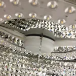 Потолочная люстра Bohemia Ivele Crystal 1932 19321/55IV/LED-DIM Ni