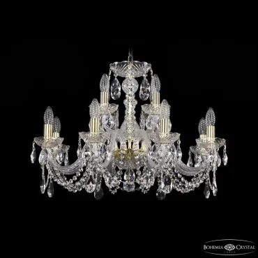 Подвесная люстра Bohemia Ivele Crystal 1402 1402/8+4/240 G Подвесная люстра Bohemia Ivele Crystal 1402 1402/8+4/240 G