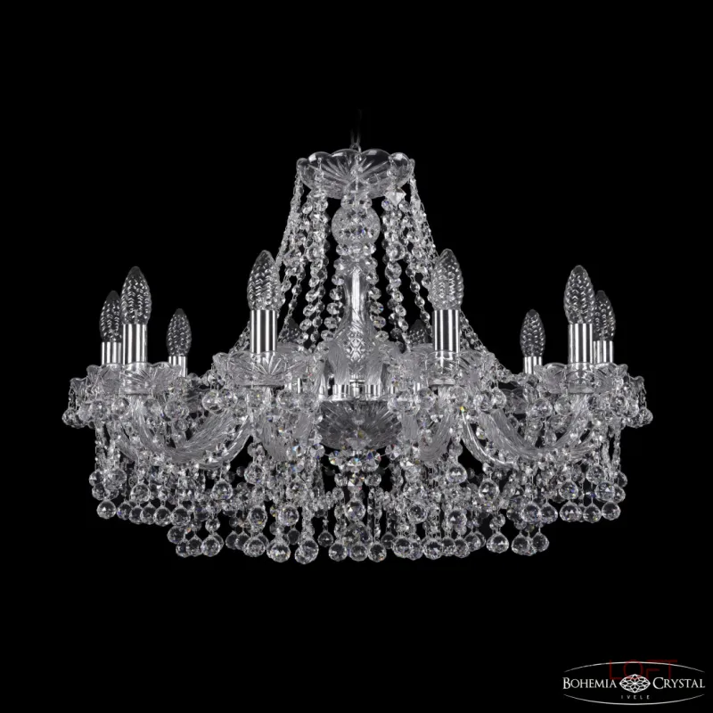 Подвесная люстра Bohemia Ivele Crystal 1409 1409/10/240 Ni Подвесная люстра Bohemia Ivele Crystal 1409 1409/10/240 Ni