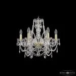 Подвесная люстра Bohemia Ivele Crystal 1411 1411/6/160 G