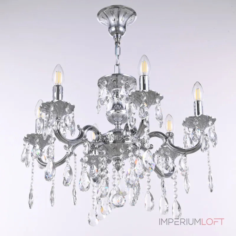 Подвесная люстра Bohemia Ivele Crystal AL77 AL77201/6/175 A Ni от ImperiumLoft Подвесная люстра Bohemia Ivele Crystal AL77 AL77201/6/175 A Ni от ImperiumLoft