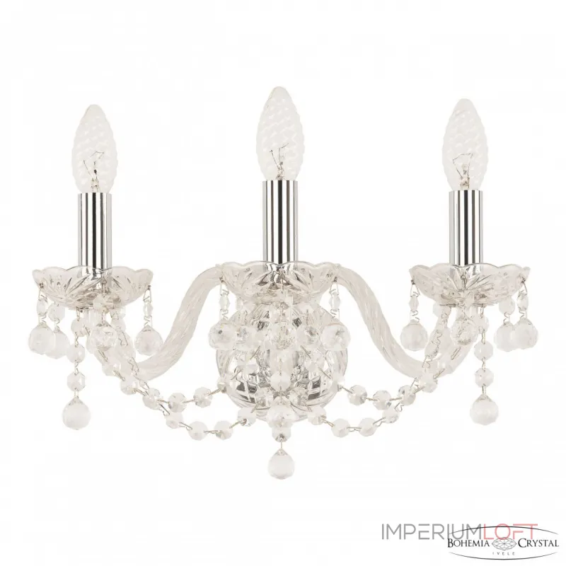 Бра Bohemia Ivele Crystal 108 108B/3/141 Ni от ImperiumLoft