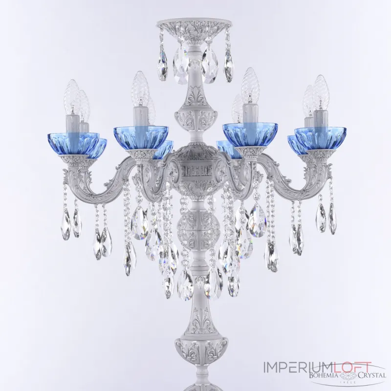 Торшер Bohemia Ivele Crystal AL7901 AL79101T/8/175 B WMN P Aquamarine/M-1H от ImperiumLoft