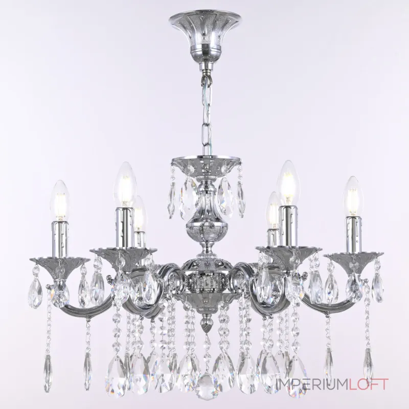 Подвесная люстра Bohemia Ivele Crystal AL77 AL77201/6/175 A Ni от ImperiumLoft Подвесная люстра Bohemia Ivele Crystal AL77 AL77201/6/175 A Ni от ImperiumLoft