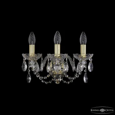 Бра Bohemia Ivele Crystal 1402 1402B/3/141 G Бра Bohemia Ivele Crystal 1402 1402B/3/141 G