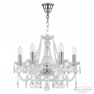 Подвесная люстра Bohemia Ivele Crystal 107 107/6/165 Ni Подвесная люстра Bohemia Ivele Crystal 107 107/6/165 Ni
