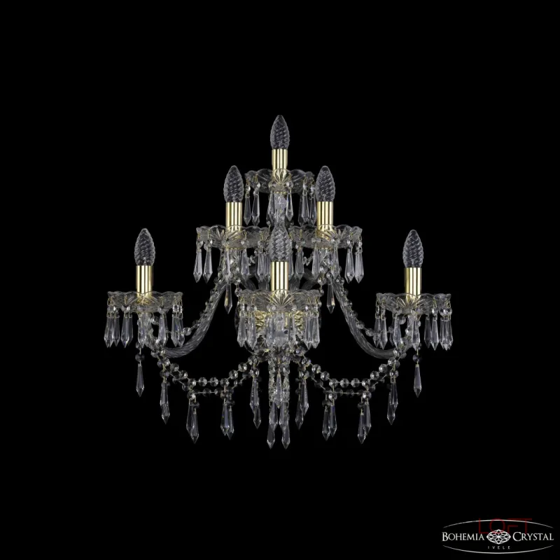 Бра Bohemia Ivele Crystal 1403 1403B/3+2+1/240/XL G от ImperiumLoft Бра Bohemia Ivele Crystal 1403 1403B/3+2+1/240/XL G от ImperiumLoft