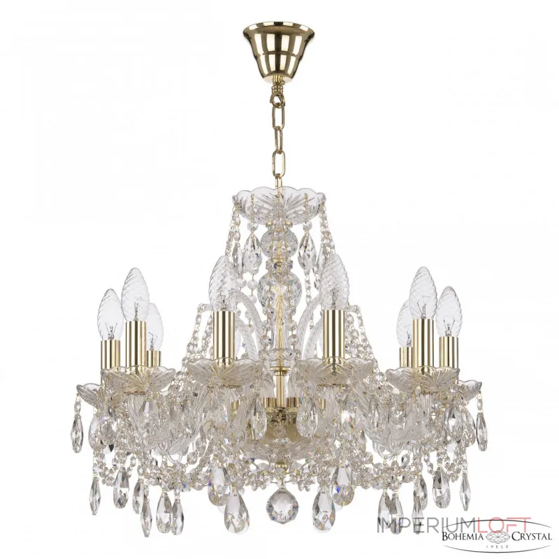Подвесная люстра Bohemia Ivele Crystal 105 105/10/165 G Подвесная люстра Bohemia Ivele Crystal 105 105/10/165 G