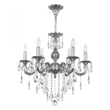 Подвесная люстра Bohemia Ivele Crystal AL7901 AL79101/6/175 B Ni