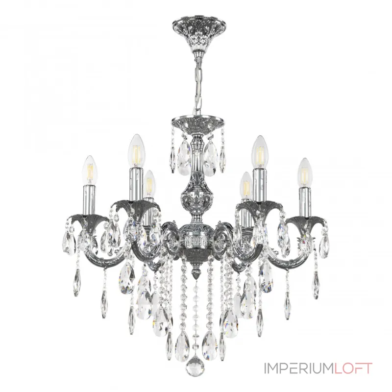 Подвесная люстра Bohemia Ivele Crystal AL7901 AL79101/6/175 B Ni от ImperiumLoft Подвесная люстра Bohemia Ivele Crystal AL7901 AL79101/6/175 B Ni от ImperiumLoft