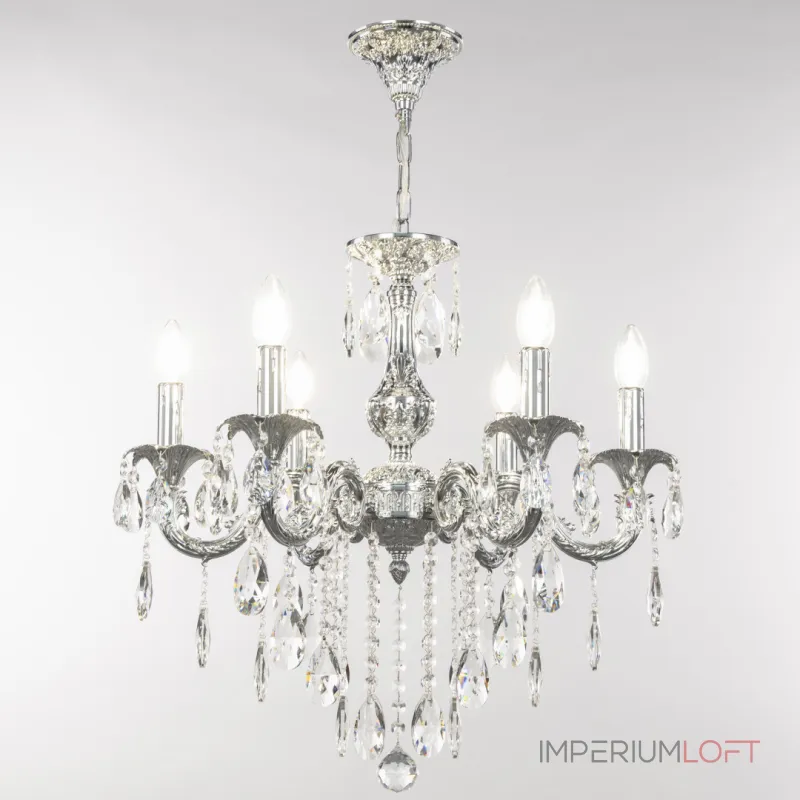 Подвесная люстра Bohemia Ivele Crystal AL7901 AL79101/6/175 B Ni от ImperiumLoft Подвесная люстра Bohemia Ivele Crystal AL7901 AL79101/6/175 B Ni от ImperiumLoft