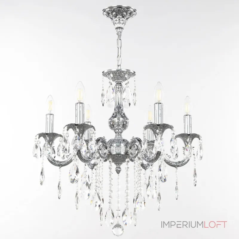 Подвесная люстра Bohemia Ivele Crystal AL7901 AL79101/6/175 B Ni от ImperiumLoft Подвесная люстра Bohemia Ivele Crystal AL7901 AL79101/6/175 B Ni от ImperiumLoft
