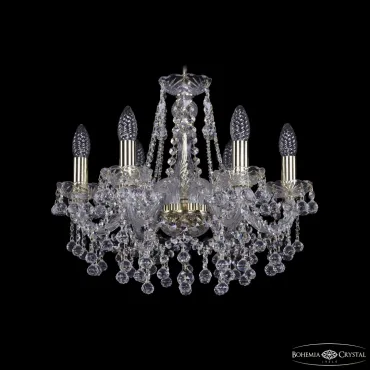 Подвесная люстра Bohemia Ivele Crystal 1409 1409/6/160 G Подвесная люстра Bohemia Ivele Crystal 1409 1409/6/160 G