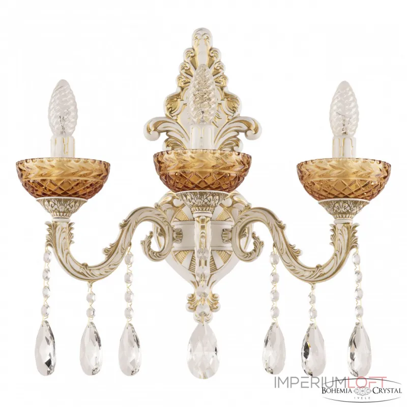 Бра Bohemia Ivele Crystal AL7901 AL7901B15/3/175 A WMG P Amber/M-1F от ImperiumLoft Бра Bohemia Ivele Crystal AL7901 AL7901B15/3/175 A WMG P Amber/M-1F от ImperiumLoft