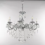 Подвесная люстра Bohemia Ivele Crystal AL7901 AL79101/8/250 B NW от ImperiumLoft