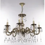 Подвесная люстра Bohemia Ivele Crystal AL7901 AL79101/8/250 A FP от ImperiumLoft