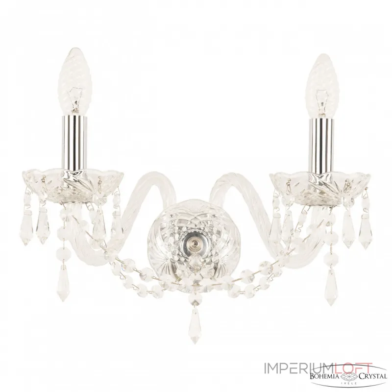 Бра Bohemia Ivele Crystal 104 104B/2/165 Ni от ImperiumLoft Бра Bohemia Ivele Crystal 104 104B/2/165 Ni от ImperiumLoft