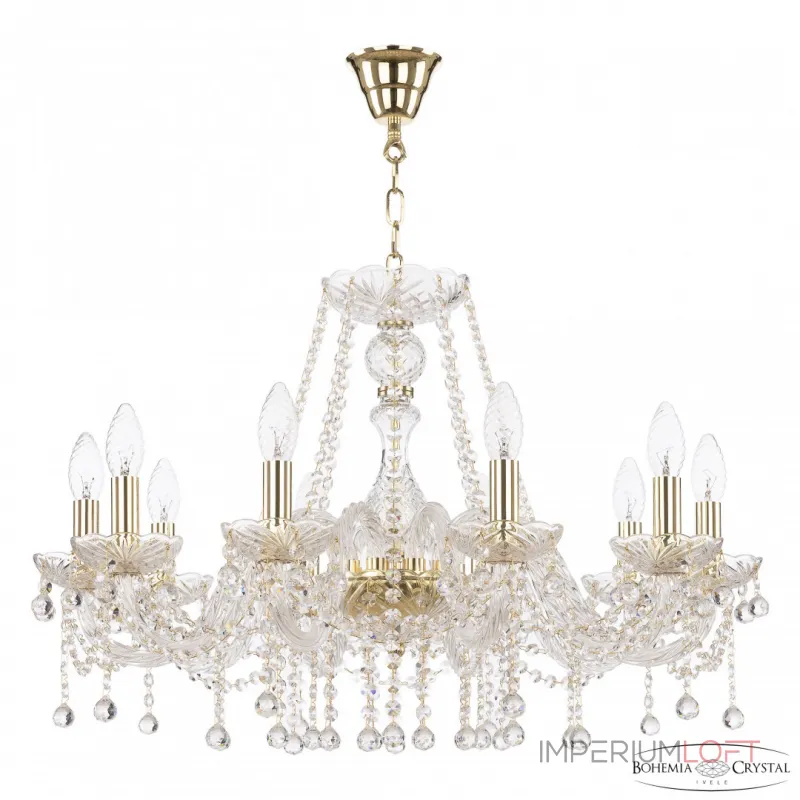 Подвесная люстра Bohemia Ivele Crystal 108 108/10/240 G Подвесная люстра Bohemia Ivele Crystal 108 108/10/240 G