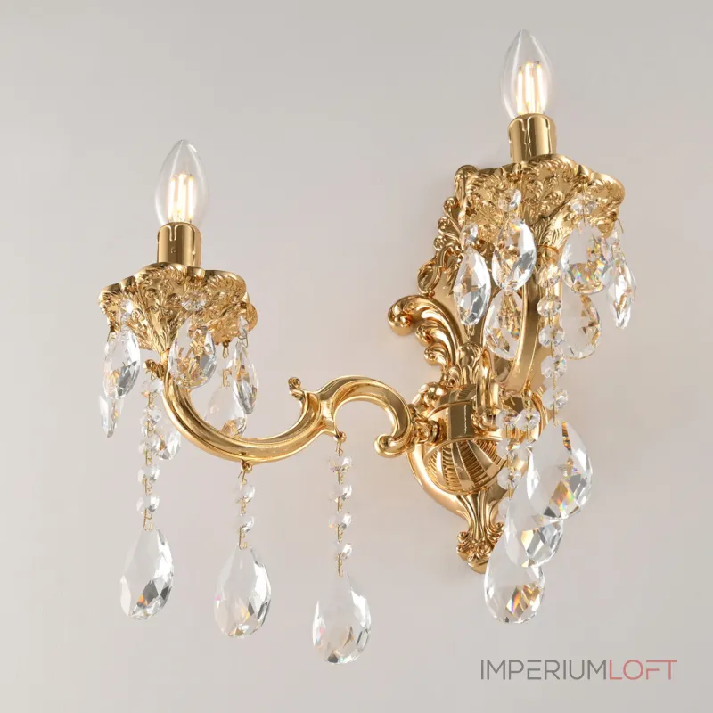 Бра Bohemia Ivele Crystal AL7801 AL7801B14/2/175 A G от ImperiumLoft