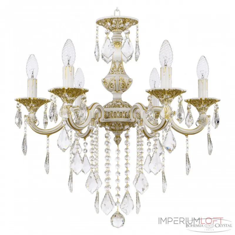 Подвесная люстра Bohemia Ivele Crystal AL7801 AL78101/6/175 B WMG Leafs