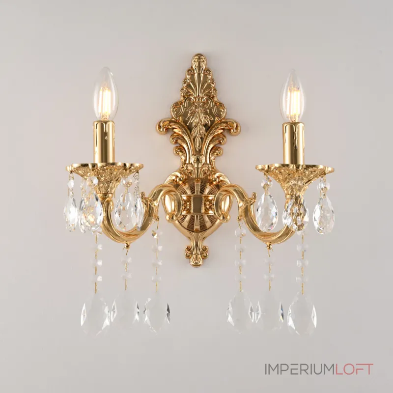 Бра Bohemia Ivele Crystal AL7801 AL7801B14/2/175 A G от ImperiumLoft