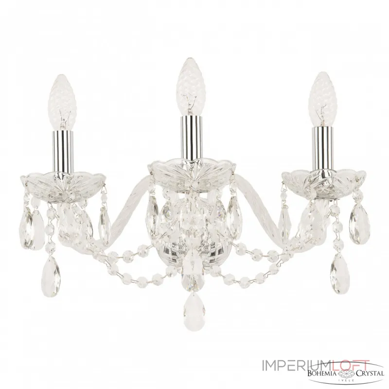 Бра Bohemia Ivele Crystal 116 116B/3/165 Ni от ImperiumLoft