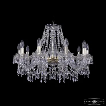 Подвесная люстра Bohemia Ivele Crystal 1403 1403/10/240 G Подвесная люстра Bohemia Ivele Crystal 1403 1403/10/240 G