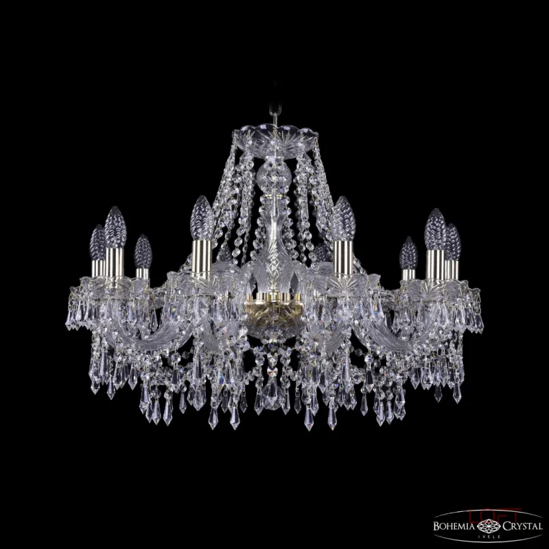 Подвесная люстра Bohemia Ivele Crystal 1403 1403/10/240 G Подвесная люстра Bohemia Ivele Crystal 1403 1403/10/240 G