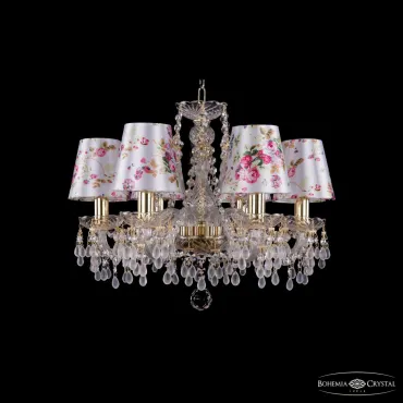 Подвесная люстра Bohemia Ivele Crystal 1410 1410/6/160 G V0300 SH28