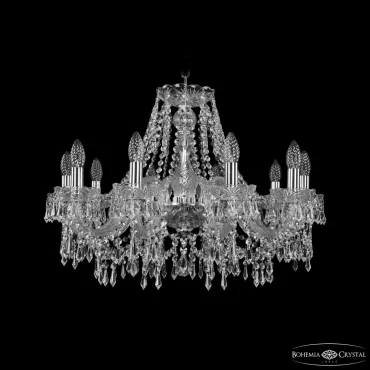 Подвесная люстра Bohemia Ivele Crystal 1403 1403/10/240 Ni Подвесная люстра Bohemia Ivele Crystal 1403 1403/10/240 Ni