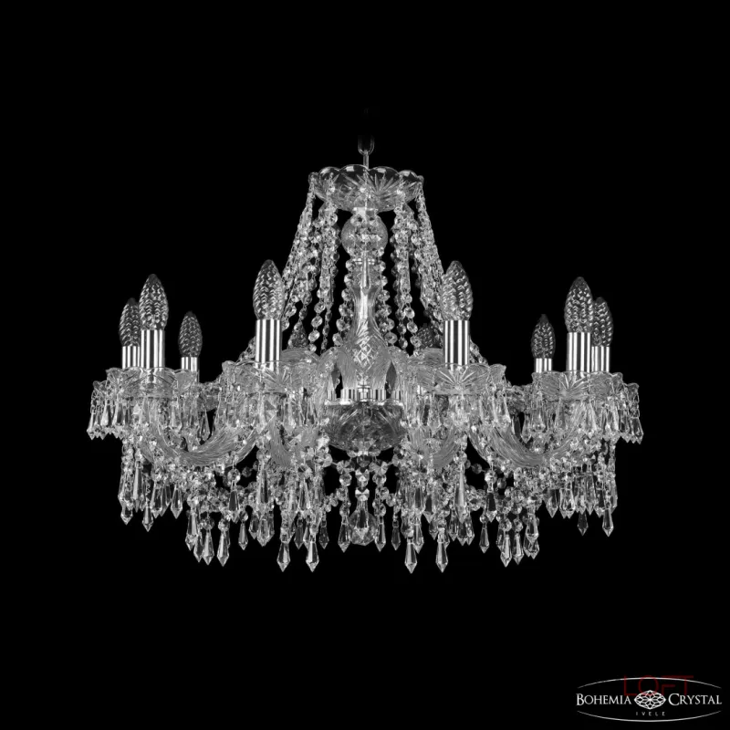 Подвесная люстра Bohemia Ivele Crystal 1403 1403/10/240 Ni