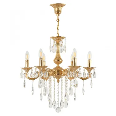 Подвесная люстра Bohemia Ivele Crystal AL77 AL77101/6/175 B G