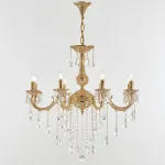 Подвесная люстра Bohemia Ivele Crystal AL7801 AL78101/8/250 B GW от ImperiumLoft