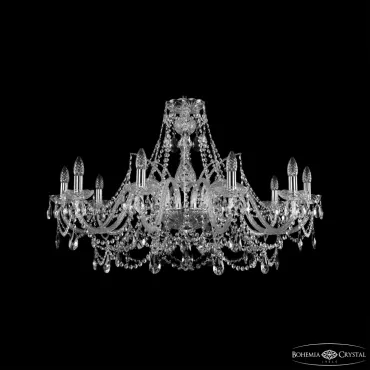 Подвесная люстра Bohemia Ivele Crystal 1411 1411/10/360 Ni