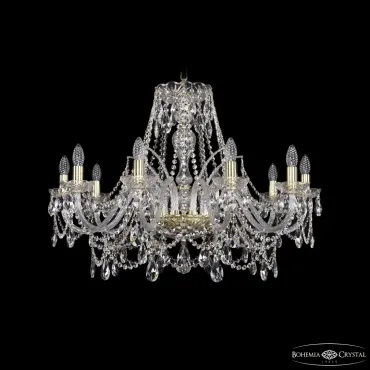 Подвесная люстра Bohemia Ivele Crystal 1411 1411/10/300 G