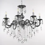 Подвесная люстра Bohemia Ivele Crystal AL7901 AL79101/8/250 B NB