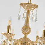 Подвесная люстра Bohemia Ivele Crystal AL7801 AL78101/8/250 B GW от ImperiumLoft