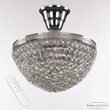 Потолочная люстра Bohemia Ivele Crystal 1932 19321/25IV/LED-DIM Ni