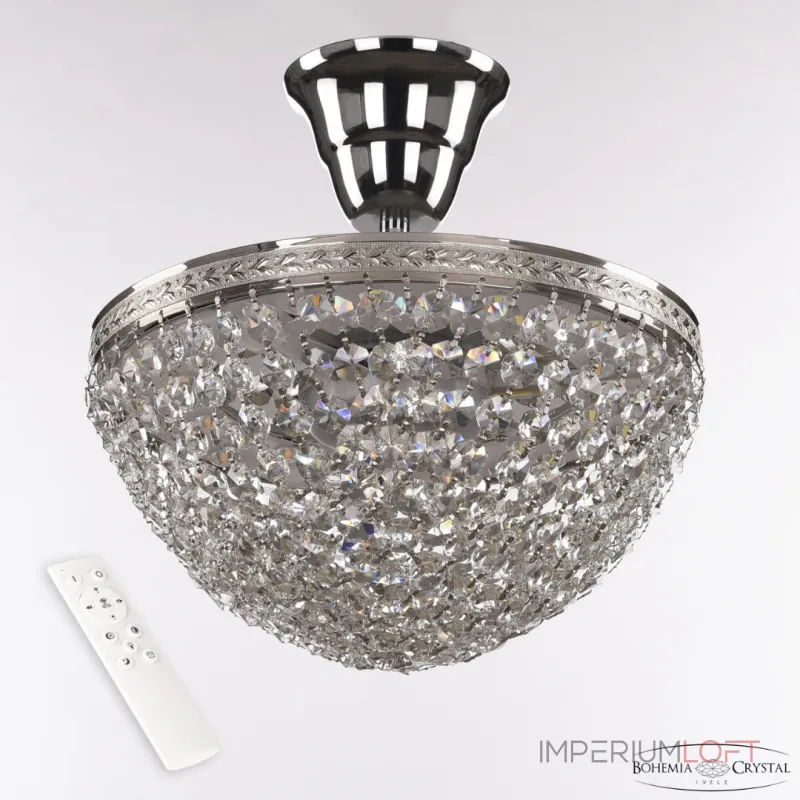 Потолочная люстра Bohemia Ivele Crystal 1932 19321/25IV/LED-DIM Ni Потолочная люстра Bohemia Ivele Crystal 1932 19321/25IV/LED-DIM Ni