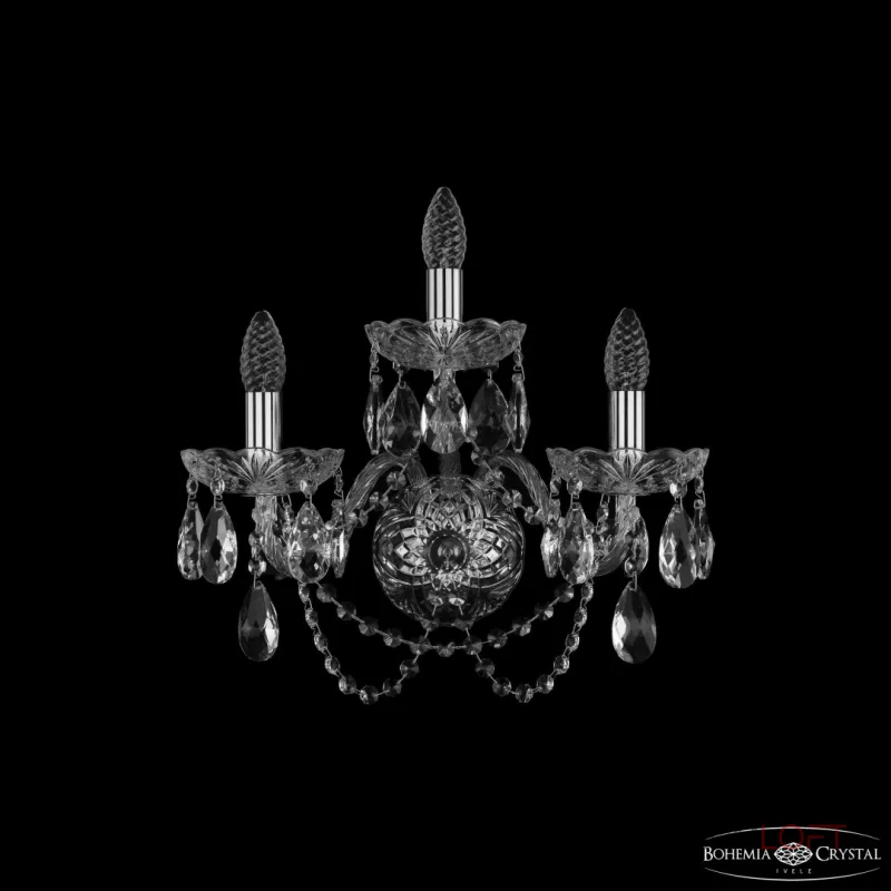 Бра Bohemia Ivele Crystal 1402 1402B/2+1/160/XL Ni от ImperiumLoft Бра Bohemia Ivele Crystal 1402 1402B/2+1/160/XL Ni от ImperiumLoft