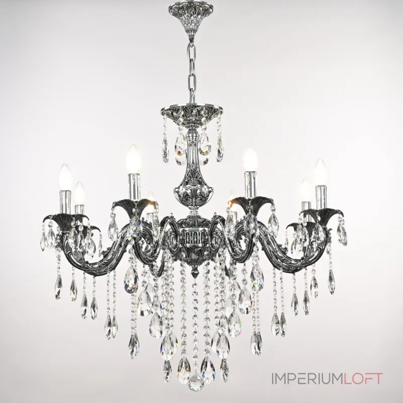 Подвесная люстра Bohemia Ivele Crystal AL7901 AL79101/8/250 B NB