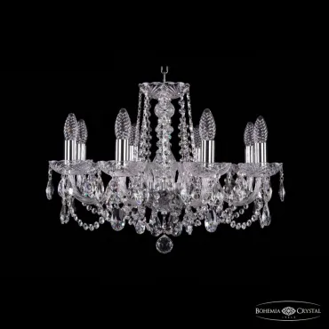 Подвесная люстра Bohemia Ivele Crystal 1402 1402/8/195 Ni Подвесная люстра Bohemia Ivele Crystal 1402 1402/8/195 Ni