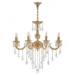 Подвесная люстра Bohemia Ivele Crystal AL7801 AL78101/8/250 B GW от ImperiumLoft
