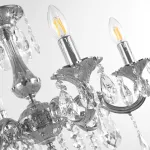 Подвесная люстра Bohemia Ivele Crystal AL77 AL77101/6/175 B Ni от ImperiumLoft