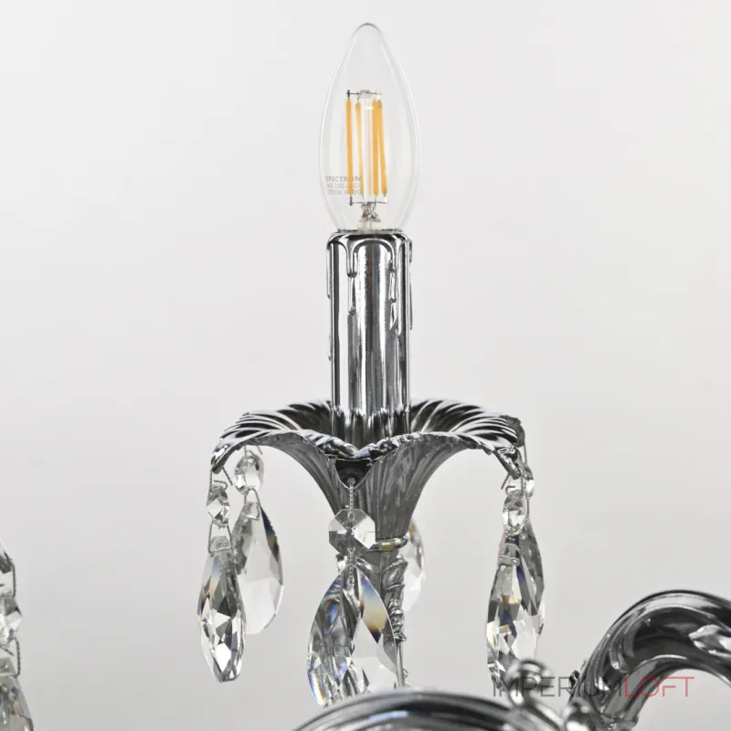 Подвесная люстра Bohemia Ivele Crystal AL7901 AL79101/10/250 A Ni Подвесная люстра Bohemia Ivele Crystal AL7901 AL79101/10/250 A Ni